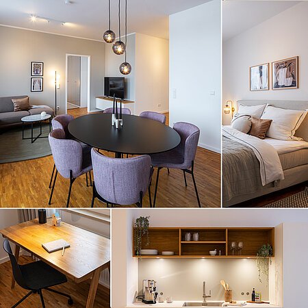 ID 13221: Habiter près de l'Olympiapark - complètement meublé à neuf