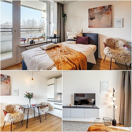 ID 12031: Appartement chic avec balcon