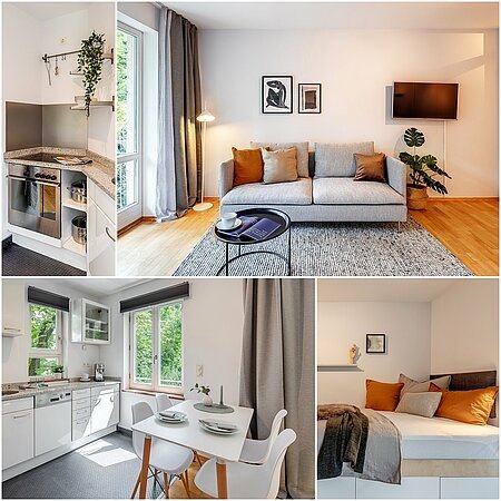 ID 12216: Très bon quartier résidentiel au cœur de Schwabing